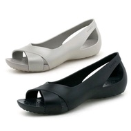 SERENA FLAT SHOES CROCS WOMEN'S SHOES BLACK SHOES WOMEN