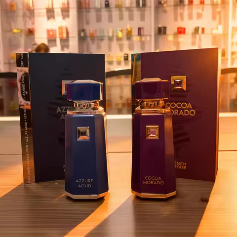 Arab Long-Lasting Liquid Perfume Woody Spicy Vanilla Fragrance Brun Cocoa Morado Azzure Aoud French 