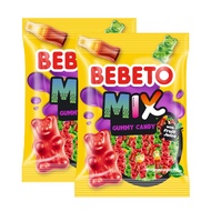 Bebeto Mix Gummy Candies 2 Bag - (80g X 2) (Gula-gula Campuran Bebeto 2 Beg - (80g X 2))