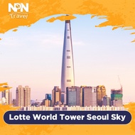 [Lotte World Tower Seoul Sky Ticket] Open Date Tickete Korea Attraction/E- voucher