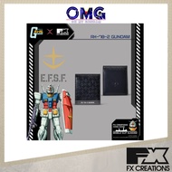 FX Creations RX-78-2 Gundam Leather Bi-Fold Wallet GUFW243010-01 Leather Wallet Men Dompet Bi Fold W