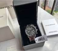 Emporio Armani Men’s Quartz Stainless Steel Grey Dial 43mm Watch - AR11391