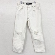 古著Levi's Silver Tab 94 寬鬆牛仔褲/做舊牛仔褲，白色，尺寸 W32