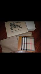 【BURBERRY】經典緹花布牛皮滾邊戰馬8卡短夾(棕色) - 歡迎台北面交