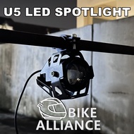 ✔READY STOCK✔ U5 3MODE SPOTLIGHT LED SUPER BRIGHT LED SPORT LIGHT MOTORCYCLE SPOT LIGHT SPORTLIGHT