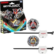 Beyblade X Transformers Collab Optimus Primal 3-60F vs. Starscream 3-80N Multipack Set with 2 Tops &