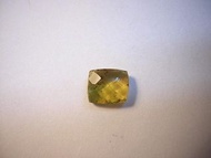 黃碧璽裸石~鑽石切割款1.45克拉(ct)