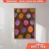 Wall Painting, Dots Painting, Colorful, Abstract, Acrylic, Printable Art, Geometric Art Print, comes