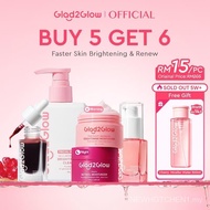 [BUY 5 GET 6]G2G 6PCS 6IN1 Kits Skincare Set-Cleanser+Serum 2pcs+Moisturizer 2pcs+Micellar Water-Day