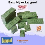 LANGSOL batu poles langsol / watu ijo / batu hijau
