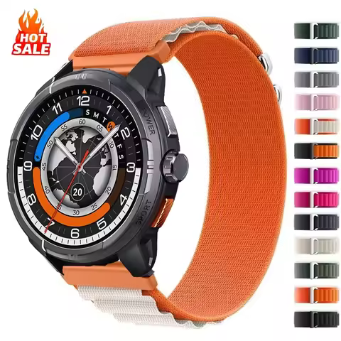 22mm Alpine Loop For HAYLOU Solar Ultra Sport Nylon Strap For Haylou Watch 2Pro RS5 S8 S6 R8 4 4S/So
