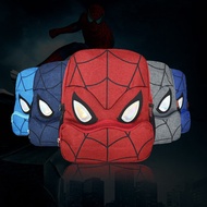 smiggle backpack Spiderman Canvas School Bag Kindergarten 3-4-6 Years Old Small Medium Large Work Bo