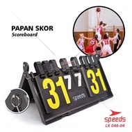 SPEEDS Scoreboard Scoreboard Portable 4-digit scoreboard for sports volleyball badminton scoreboard 