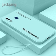 เคส Samsung A30 A205 A20 A305 M10S เคสนิ่มใส่โทรศัพท์ซิลิโคนเหลวตัวป้องกันฝาครอบกันชนป้องกันเรียบ