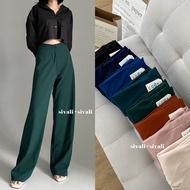 DUTTYSTORE SIVALI Irene Pants | Highwaist Culottes - Cullote Pants - Women's Pants | 2863