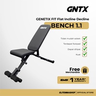 GENETIX FIT Flat Incline Decline Bench 1.1 Folding Bench, Fitness Bench, Fitness Bench, Fitness Chai