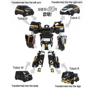Tobot Quatran 4-Part Integration Black Edition C D W R Transforming Robot 4 in 1