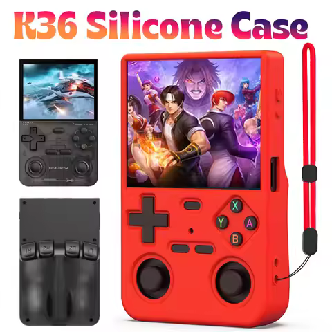 Multicolor K36 Case Silicone protective cover Skin-friendly feel For K36 handheld game console soft 