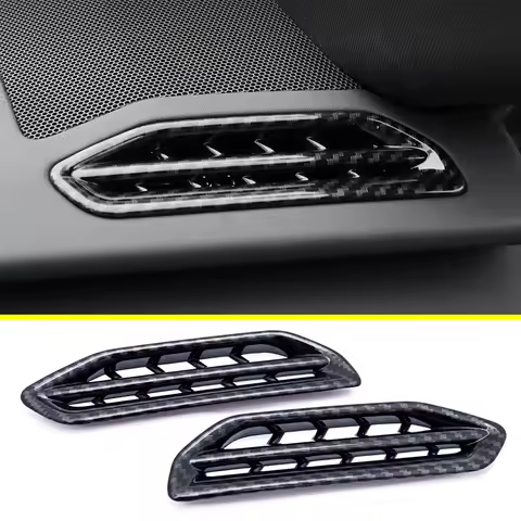 Interior Dashboard Air Vent Cover Trims For Lexus UX200 UX250h UX300e 2019-2026 Carbon Fiber