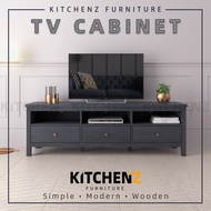 Kitchen Z 6FT Akara Series TV Cabinet Modernist Design Tv Rack / Console with Plastic Wood Leg