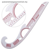 【YUHG】 Multi-function Plastic French Curve Sewing Ruler Easy Curve Ruler for Knitters .