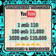 subscriber youtube permanen