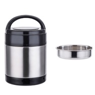 Bekas Kedap Letak Makanan Tahan Panas / Stainless Steel Hot Lunch Keep Warm Heat Retention 2 Layer L