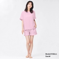 Set Of Gu Standard Japanese Women Store Sets Of Cool Linen