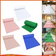 [PrettyiaSG] Wedding Aisle Runner Wedding Carpet Polyester 32.8"ft Resuable 1.2M Wide for