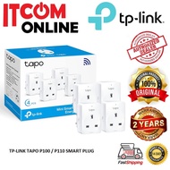 TP-LINK TAPO P100 P110 WIFI MINI SOCKET SMART PLUG (1 2 4 PACK)