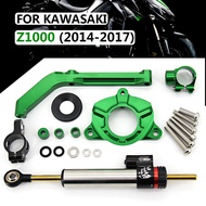 Aluminum Steering Stabilize Motorcycles Damper Bracket Mount Kit For Kawasaki Z1000 2014 2015 2016 2