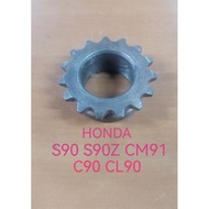 HONDA S90 S90Z CM91 C90 CL90 NOS CAM CHAIN TIMING SPROKET 15T MADE IN JAPAN