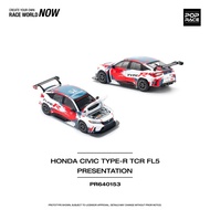 HONDA CIVIC TYPE R FL5 POP RACE 1/64 DIECAST MODEL