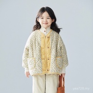 Floral Quilted Korean Style New Design} {Winter Style Three-Color Corduroy Hot-Selling Style Padded 