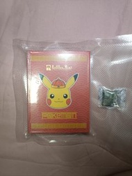 [ 正版 ] 新加坡 寶可夢漫畫系列 - 皮卡丘 ( 比卡超 ) 農曆新年特別版 24K 鍍金金塊 ( 未開封 ) ( 連盒 & 透明包裝袋 & 透明真空袋 & 防潮珠 ) ( 連影印單 )