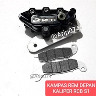 Rcb S1 CALIPER BRAKE PADS FRONT DISC CALIPER DISPAD RACINGBOY RCB S1 SERIES RIGHT CALIPER BRAKE CAMP