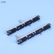 [LAI] 1pcs 75mm Straight Slide Potentiometer 8Pins A103 Double Fader A10K Soundcraft EFX8 Fader A10K