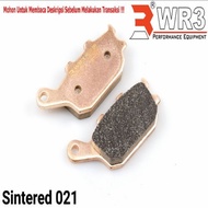 WR3 021 Rear Brake Pads Yamaha MT09 FZ1 R6 R1 Crossplane