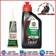 Nhớt xe ga CASTROL POWER1 ULTIMATE SCOOTER 10W30 800ML tổng hợp 100% chính hãng