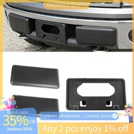 In stock-3Pcs Car License Plate Bracket Front Bumper Guards Pads Cap for   2009-2014 9L3Z17E810B 9L3