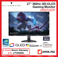 ALIENWARE - 27 360Hz QD-OLED 遊戲顯示器 - AW2725DF