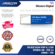 Western Digital WD Blue SN580 NVMe M.2 2280 Internal Solid State Drive SSD – PCIe 4.0 (500GB / 1TB)
