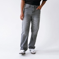 Van Mour Jeans Regular 530 Jeans Grey Spray Whisker