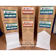 [100% Original] Envelope A6 Size Butterfly White/Brown Envelope (Sampul Surat) 6.1/4” x 4.1/4” / 159