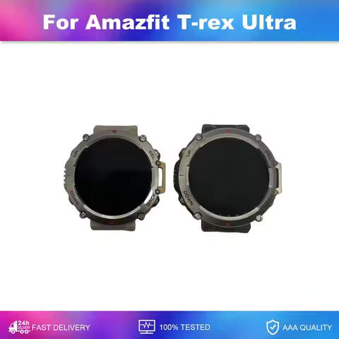 1.39'' AMOLED For Amazfit T-rex Ultra Smartwatch LCD Display Touch Screen Digitizer Assembly For Hua