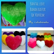 Love rasfur pillow love pillow sofa pillow