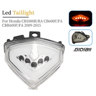 Motorcycle LED Tail Light For Honda CB1000R CB1000RA CBR600F CBR600FA CB600F CB600FA 2009-2015 Integ