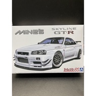 SKYLINE GTR R34 MINES BY AOSHIMA