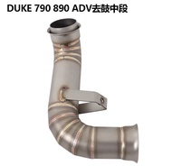 Applicable to Motorcycle Ktm790 890adv Exhaust Pipe Stern Block Restoration Ktm790adv Titanium Alloy