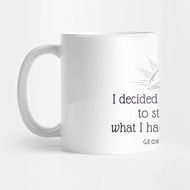 SAYA I Destroying to Start NewYANG of Georgia Utipan O'Keeffe 1 Coffee Cup